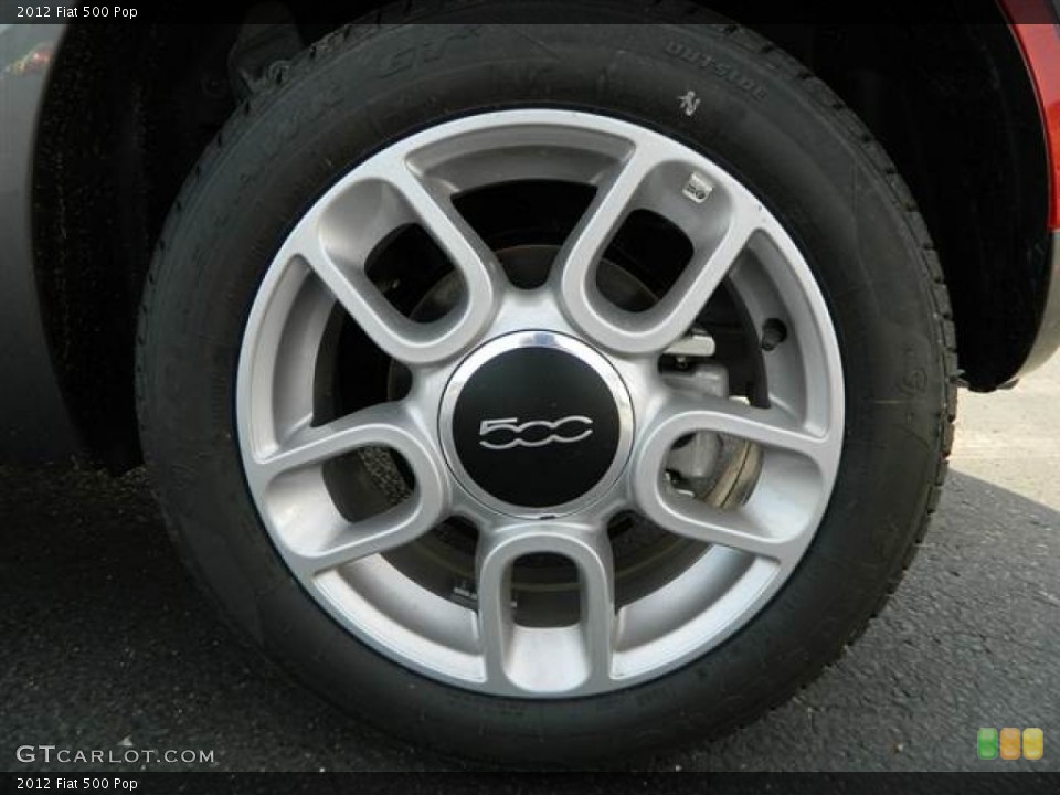 2012 Fiat 500 Pop Wheel and Tire Photo #72755803