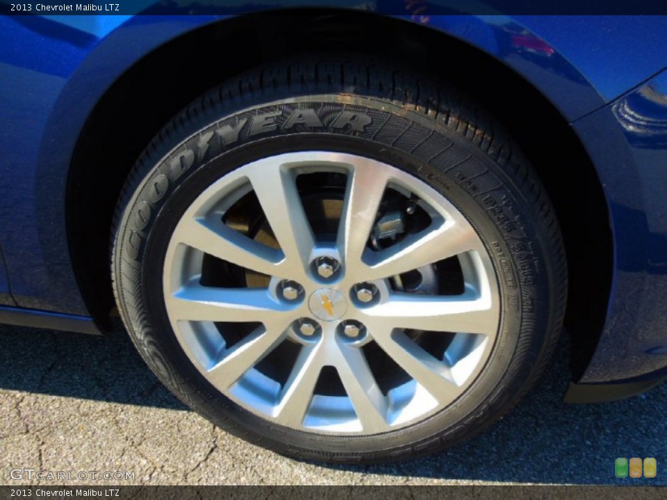 2013 Chevrolet Malibu LTZ Wheel and Tire Photo #72760079