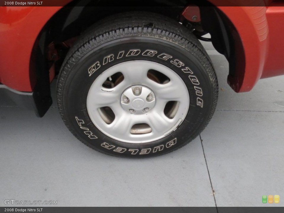 2008 Dodge Nitro SLT Wheel and Tire Photo #72769336