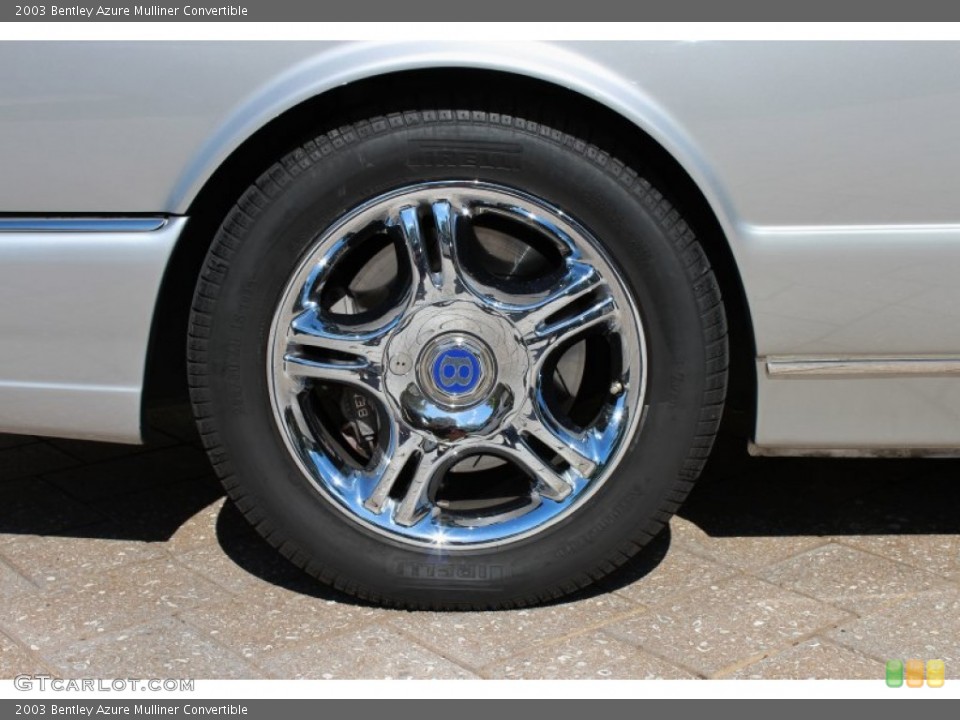 2003 Bentley Azure Mulliner Convertible Wheel and Tire Photo #72770248