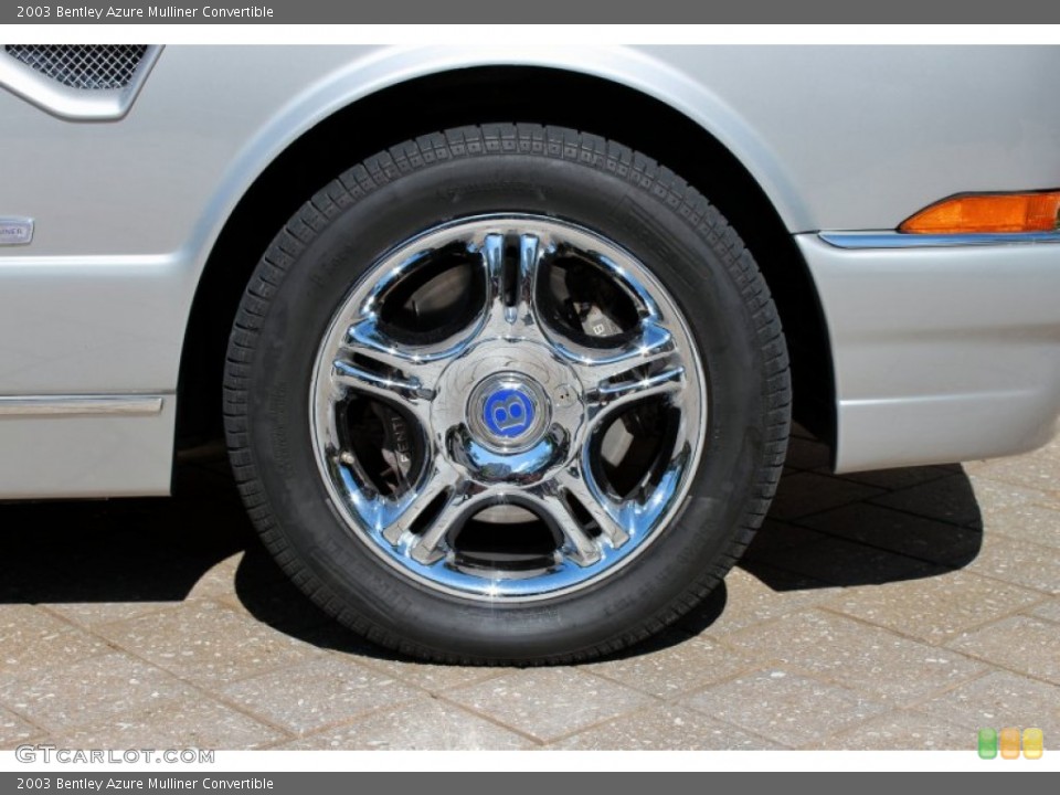 2003 Bentley Azure Mulliner Convertible Wheel and Tire Photo #72770270