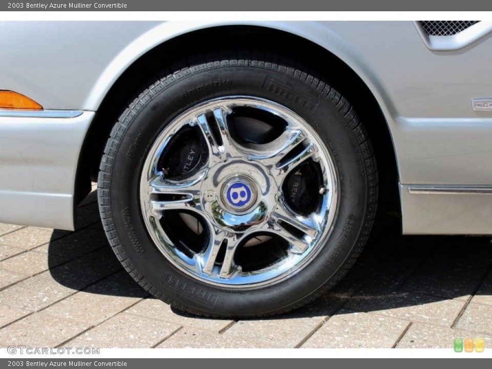 2003 Bentley Azure Mulliner Convertible Wheel and Tire Photo #72770293