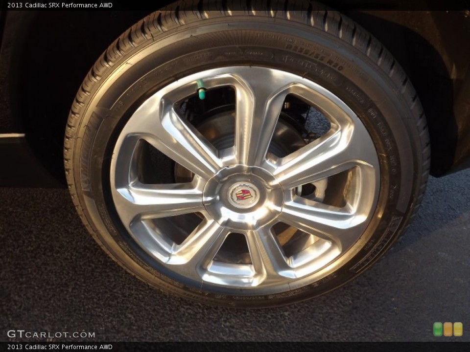 2013 Cadillac SRX Performance AWD Wheel and Tire Photo #72773194