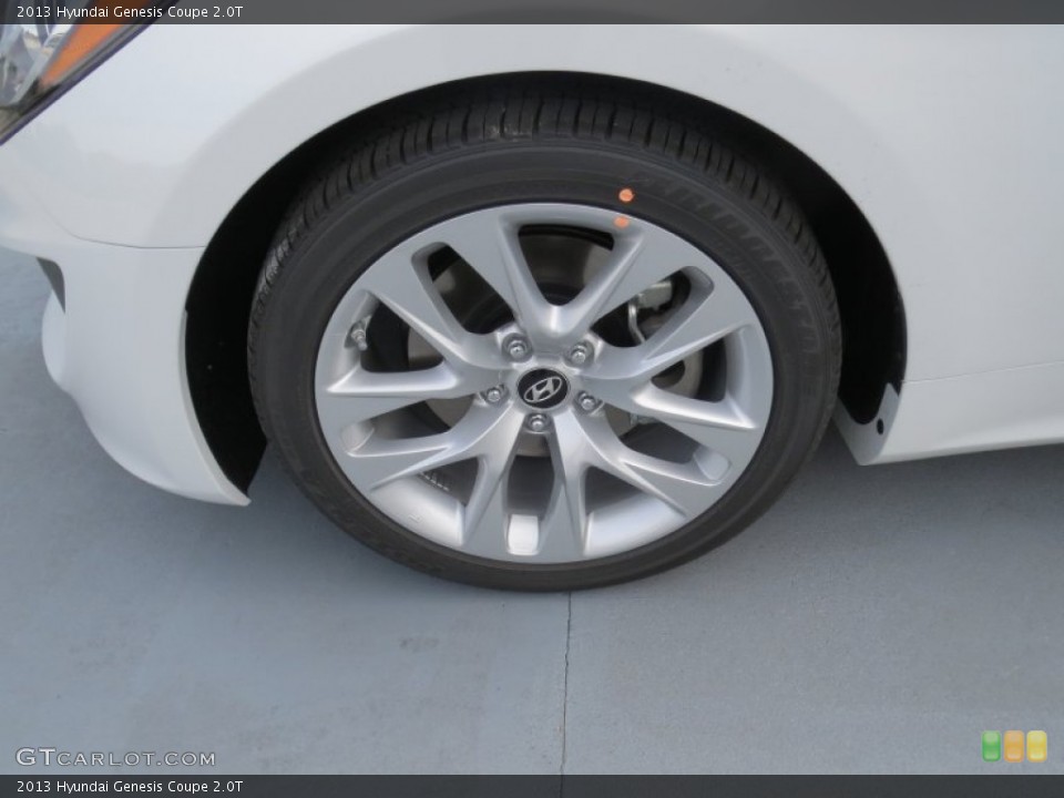 2013 Hyundai Genesis Coupe 2.0T Wheel and Tire Photo #72775978