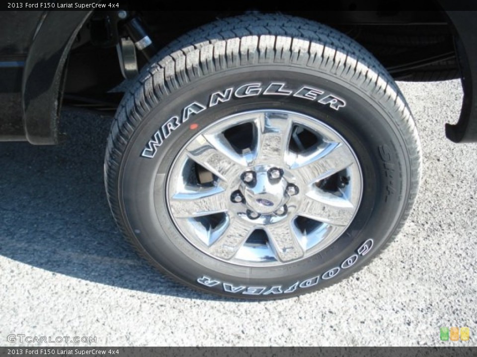 2013 Ford F150 Lariat SuperCrew 4x4 Wheel and Tire Photo #72776655