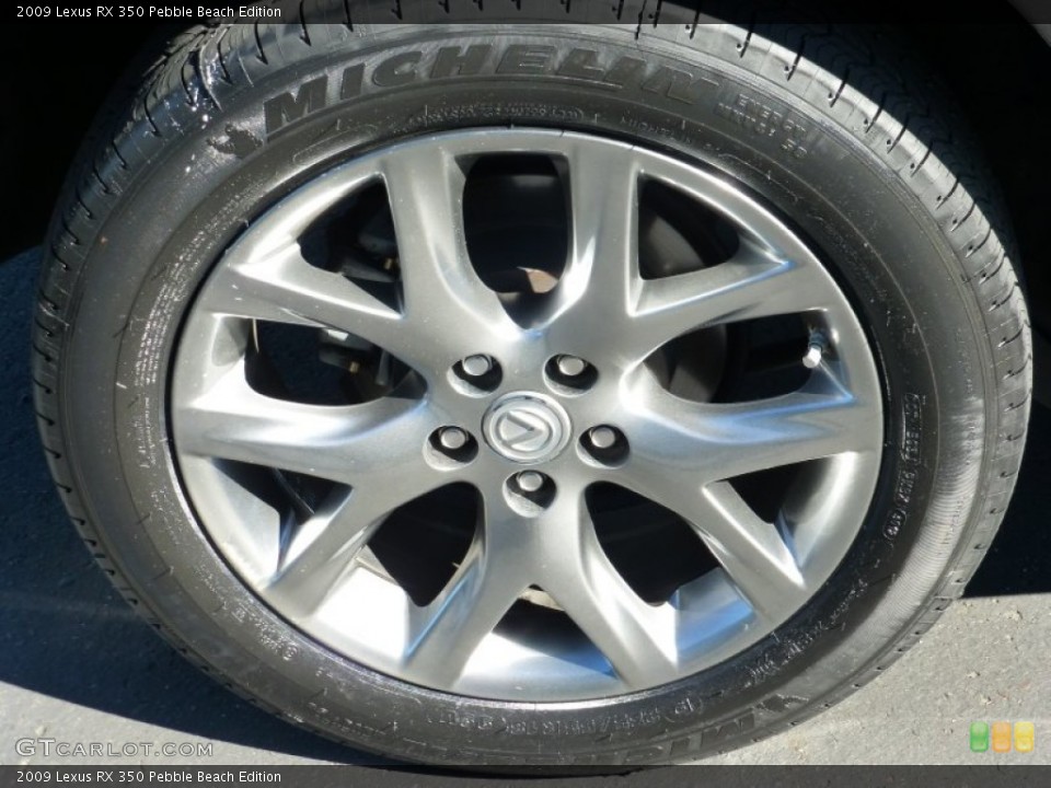 2009 Lexus RX 350 Pebble Beach Edition Wheel and Tire Photo #72778885
