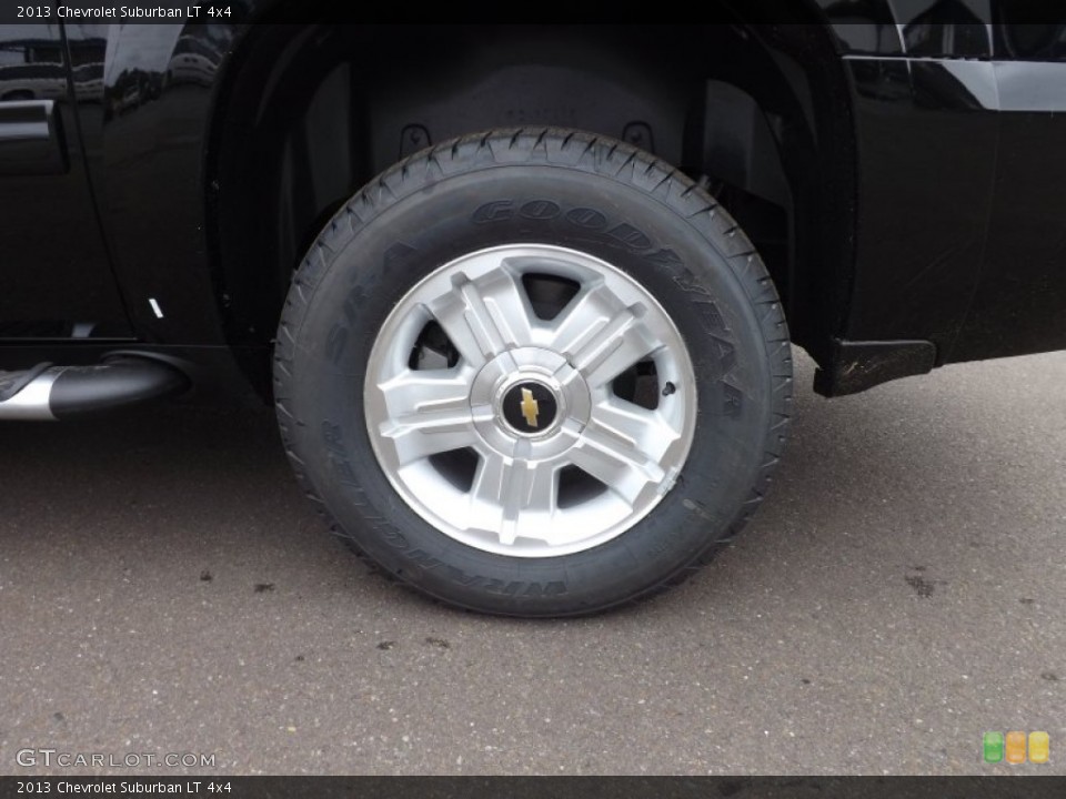2013 Chevrolet Suburban LT 4x4 Wheel and Tire Photo #72781107