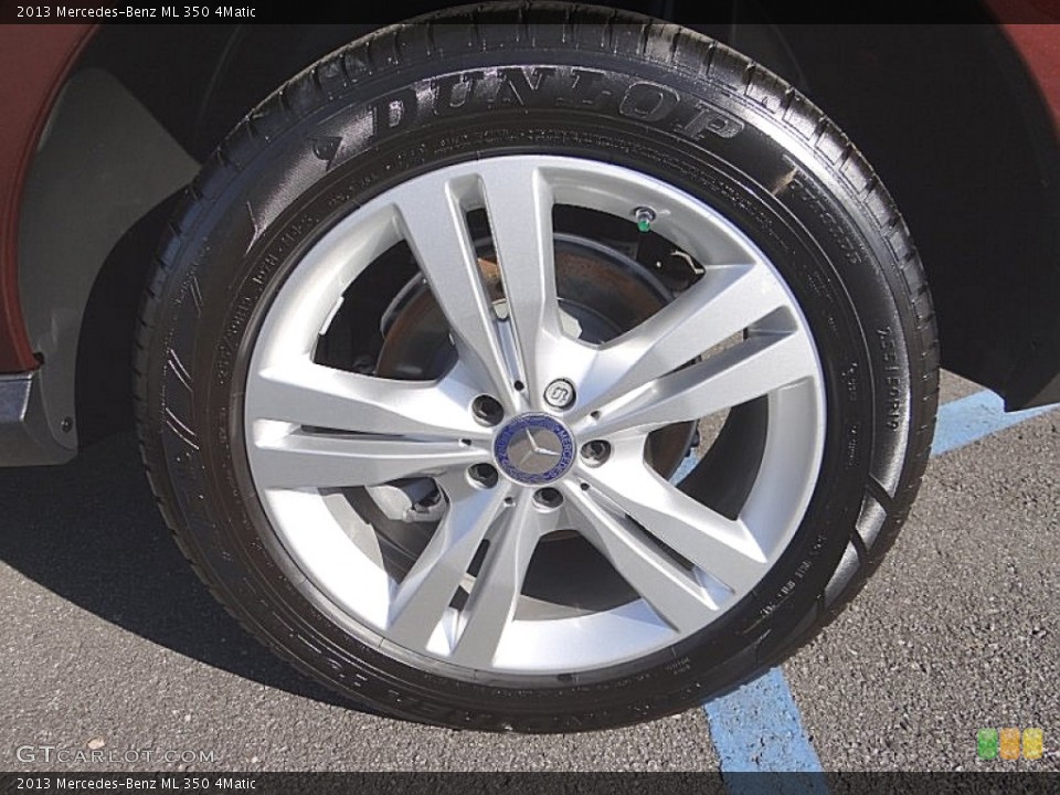 2013 Mercedes-Benz ML 350 4Matic Wheel and Tire Photo #72797511