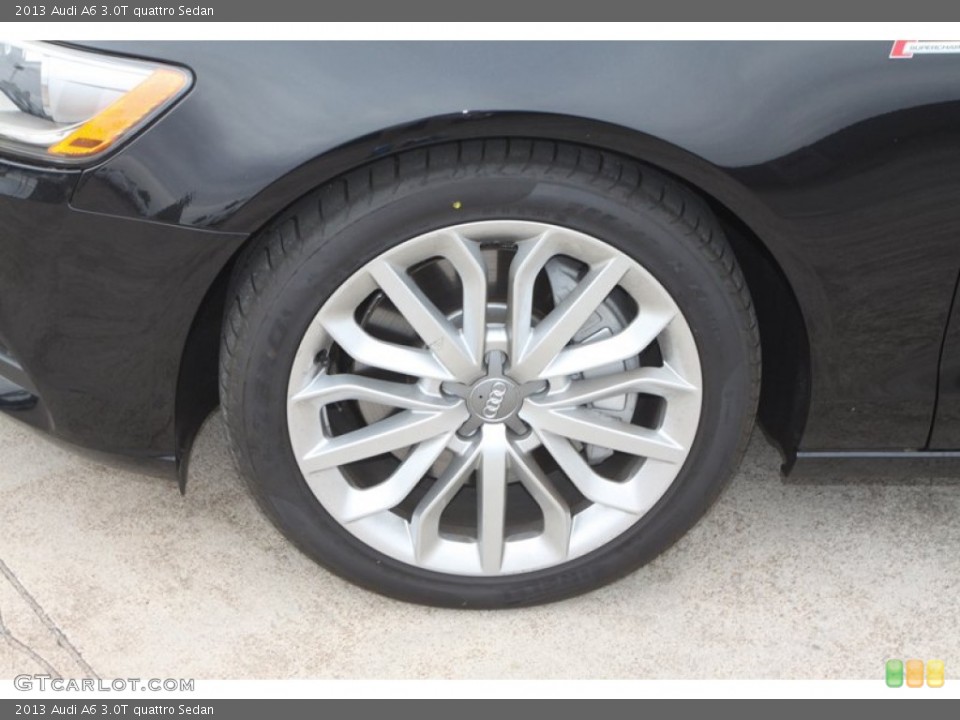 2013 Audi A6 3.0T quattro Sedan Wheel and Tire Photo #72804315