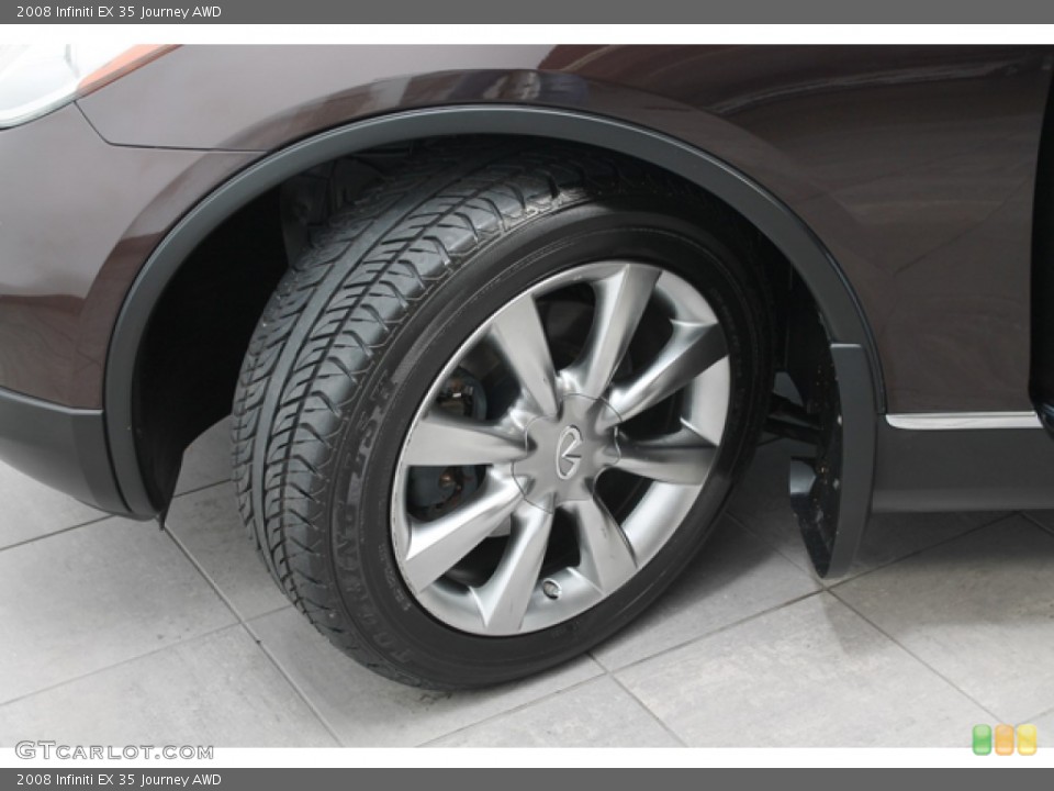 2008 Infiniti EX 35 Journey AWD Wheel and Tire Photo #72804865