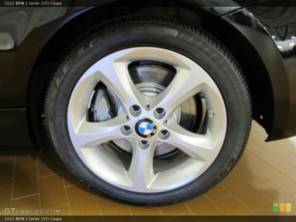 2013 BMW 1 Series 135i Coupe Wheel and Tire Photo #72809147