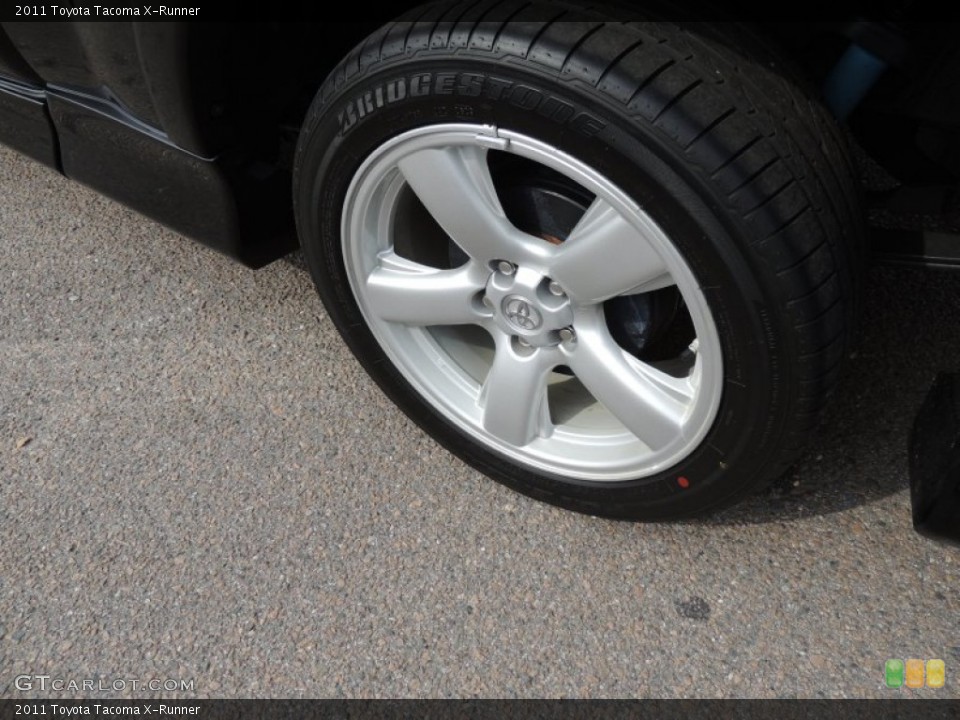 2011 Toyota Tacoma X-Runner Wheel and Tire Photo #72812110