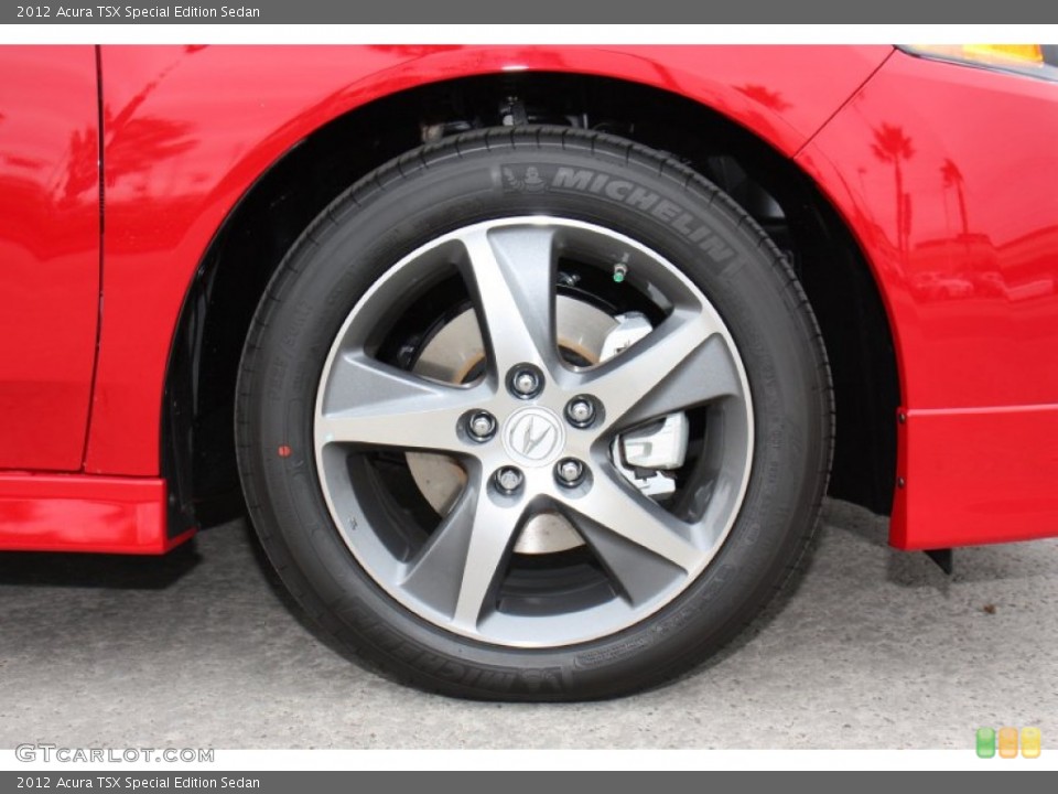 2012 Acura TSX Special Edition Sedan Wheel and Tire Photo #72813022