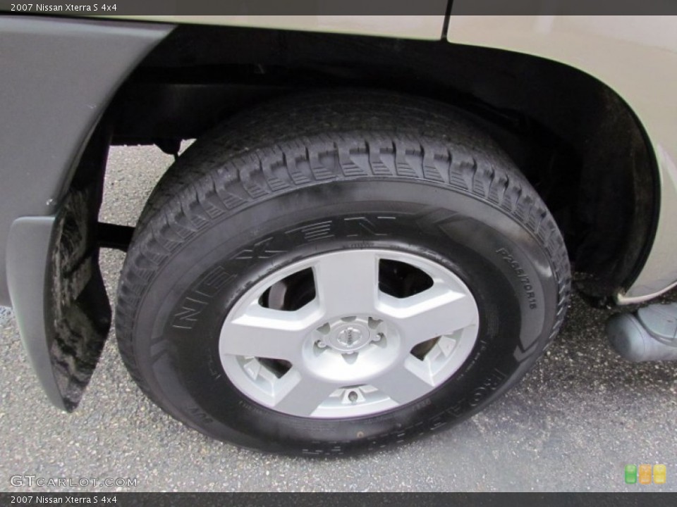 2007 Nissan Xterra S 4x4 Wheel and Tire Photo #72816088
