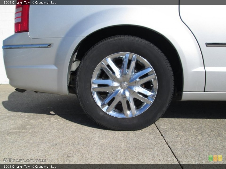 2008 Chrysler Town & Country Limited Wheel and Tire Photo #72819757