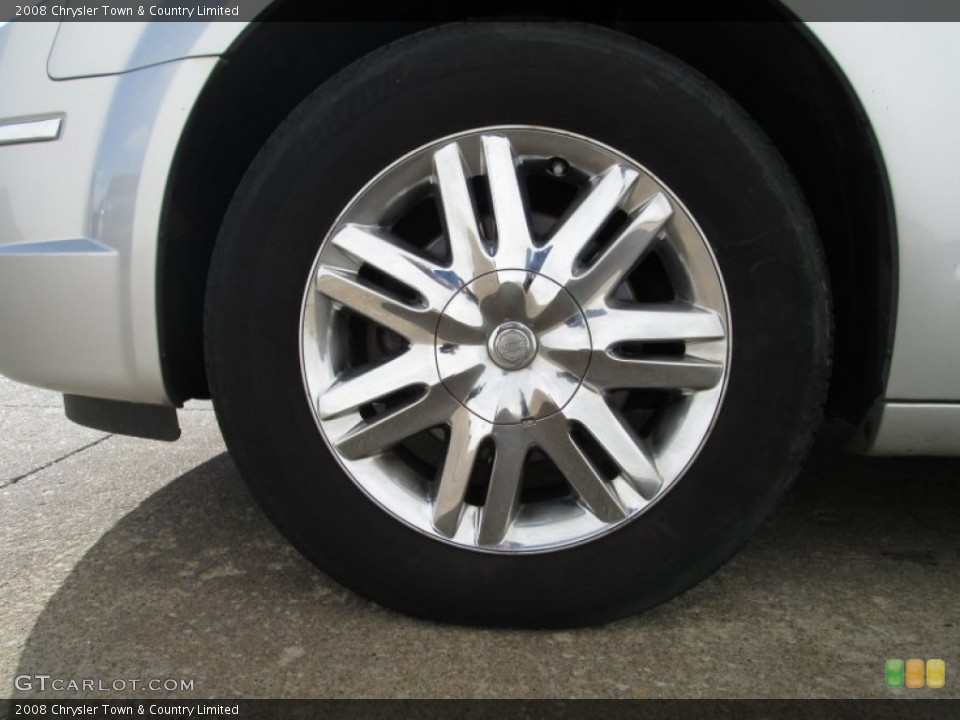 2008 Chrysler Town & Country Limited Wheel and Tire Photo #72819781