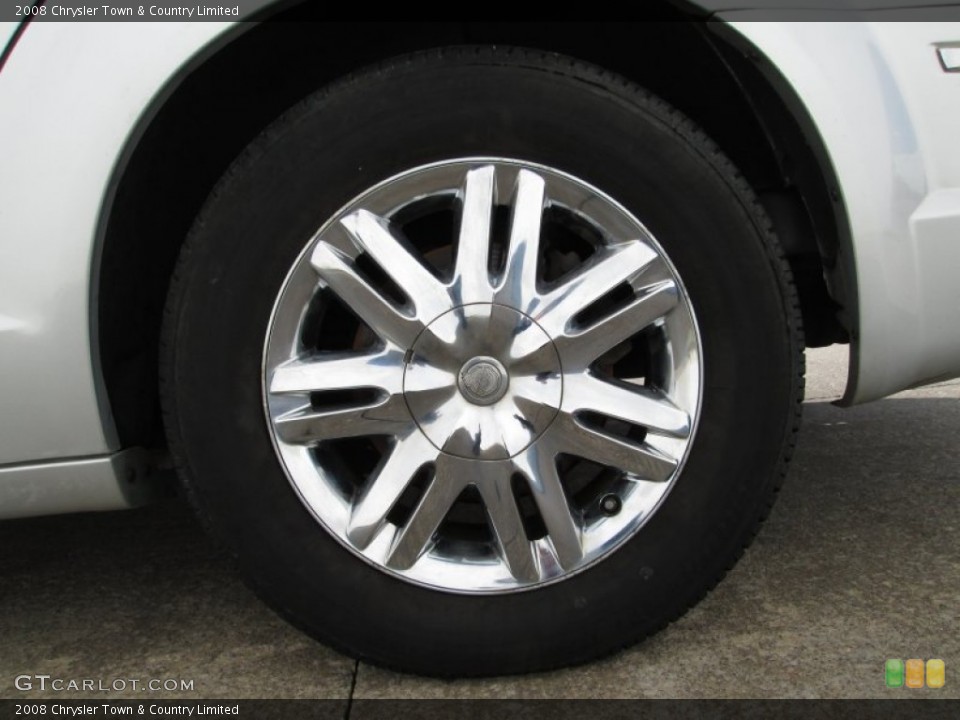 2008 Chrysler Town & Country Limited Wheel and Tire Photo #72819790