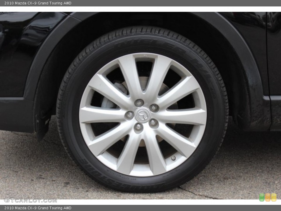 2010 Mazda CX-9 Grand Touring AWD Wheel and Tire Photo #72821596