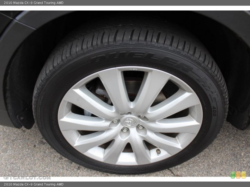 2010 Mazda CX-9 Grand Touring AWD Wheel and Tire Photo #72821602