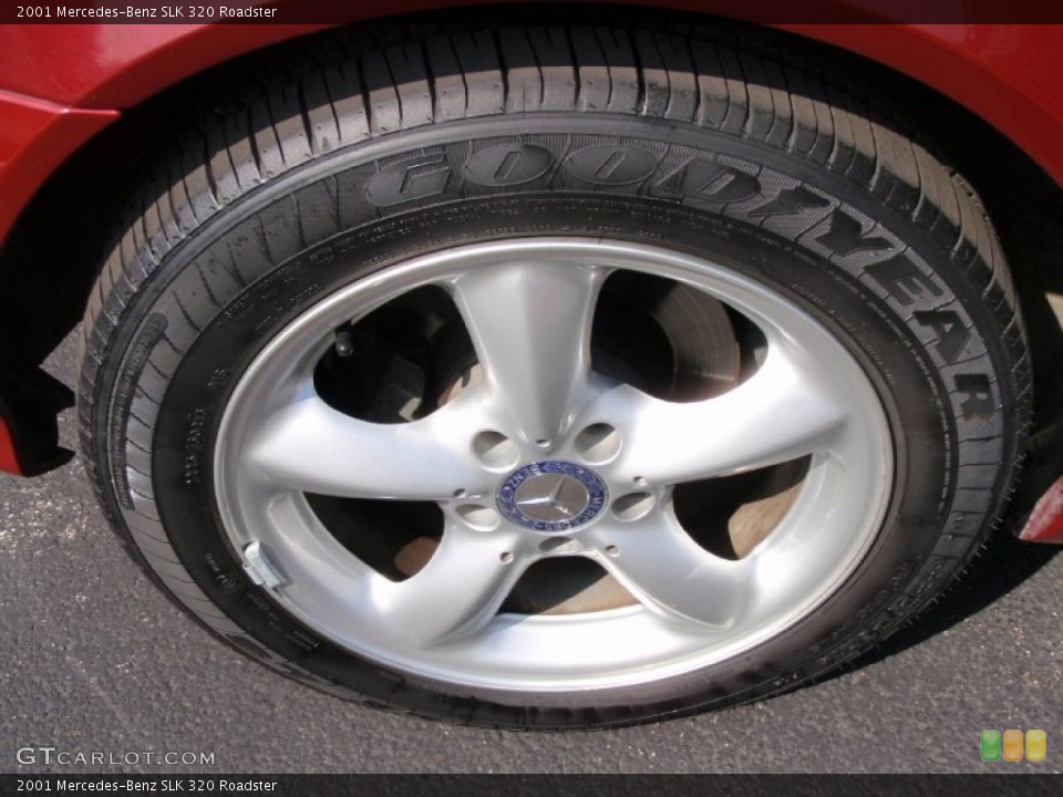 2001 Mercedes-Benz SLK 320 Roadster Wheel and Tire Photo #72823393