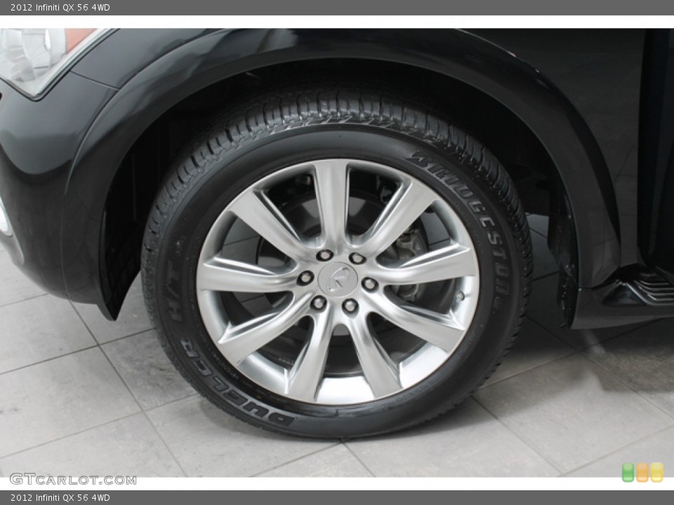 2012 Infiniti QX 56 4WD Wheel and Tire Photo #72828616