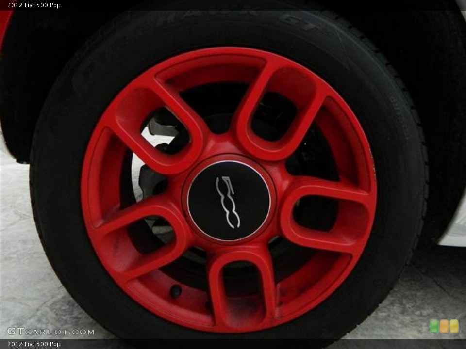 2012 Fiat 500 Pop Wheel and Tire Photo #72829815