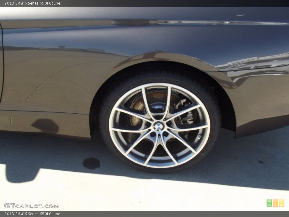 2013 BMW 6 Series 650i Coupe Wheel and Tire Photo #72834018
