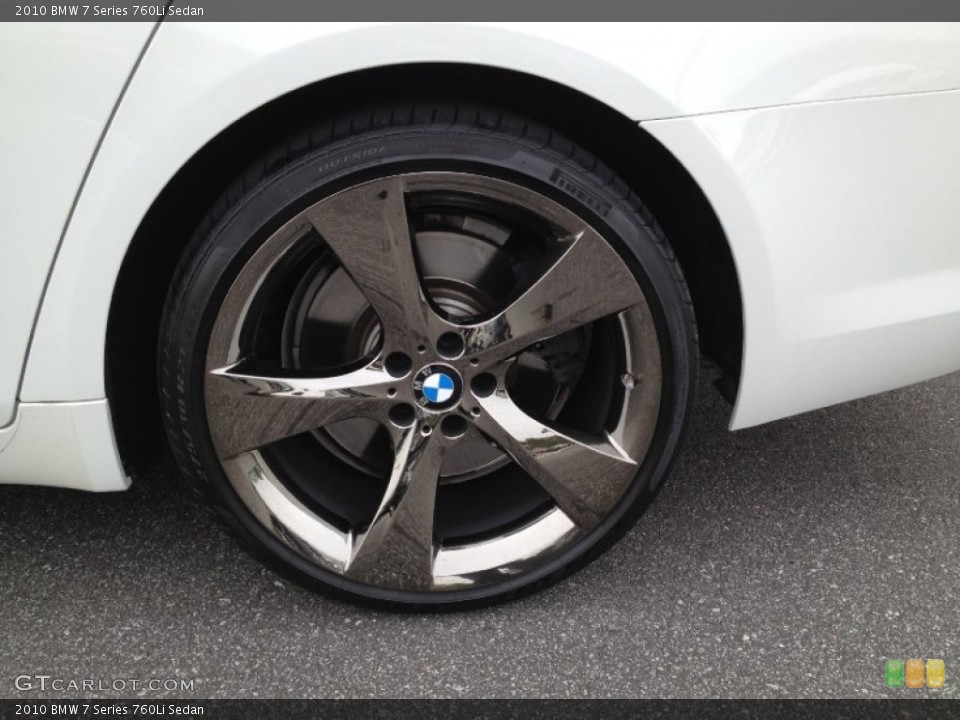 2010 BMW 7 Series 760Li Sedan Wheel and Tire Photo #72841045