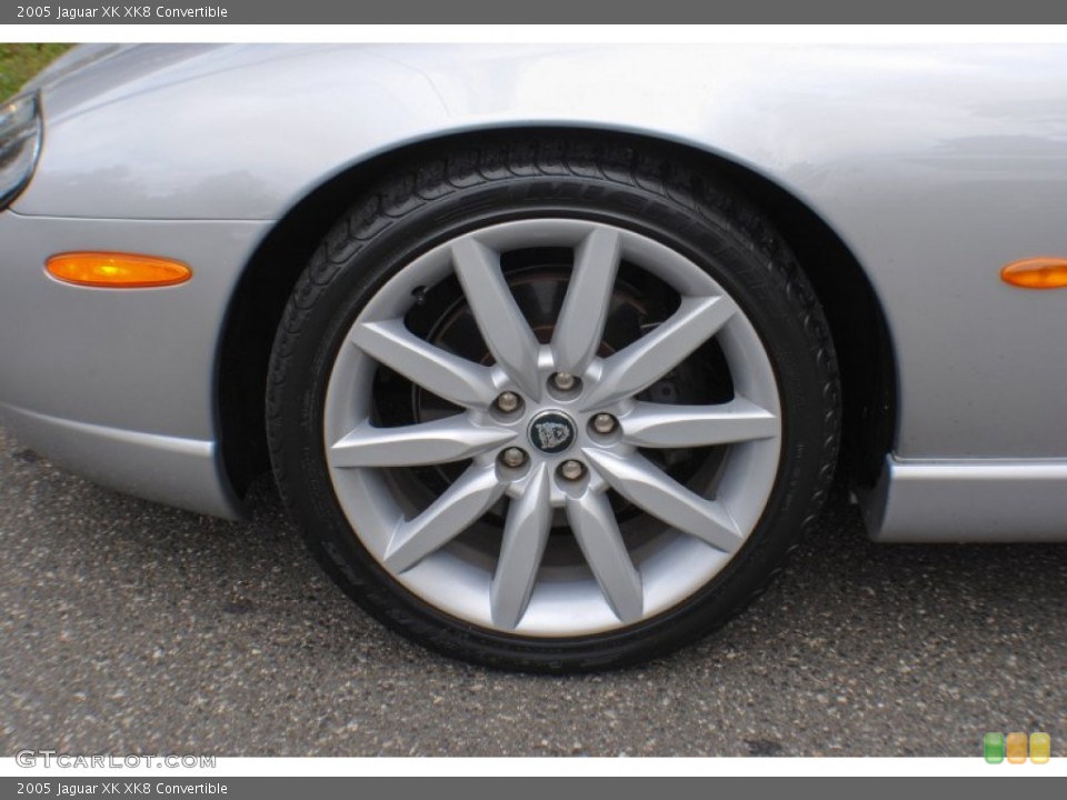 2005 Jaguar XK XK8 Convertible Wheel and Tire Photo #72859149
