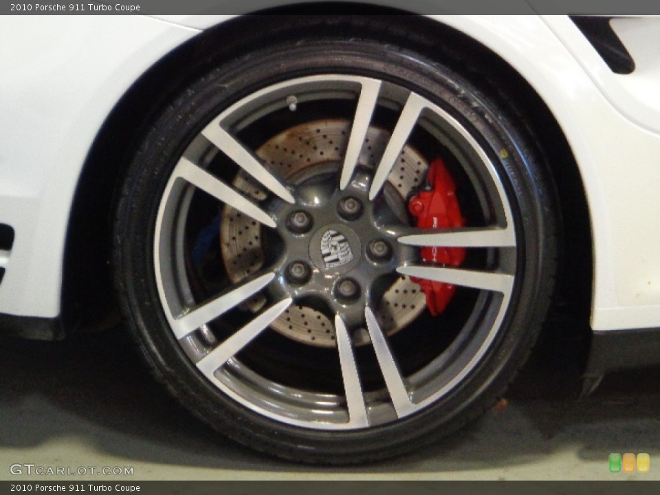 2010 Porsche 911 Turbo Coupe Wheel and Tire Photo #72861576