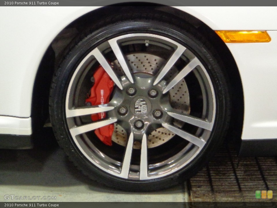 2010 Porsche 911 Turbo Coupe Wheel and Tire Photo #72861594
