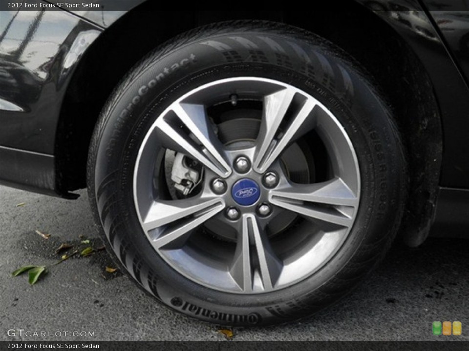 2012 Ford Focus SE Sport Sedan Wheel and Tire Photo #72863478