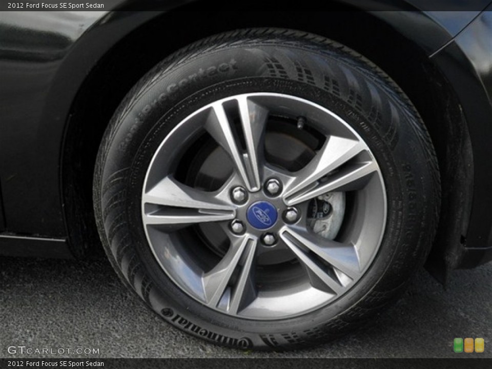 2012 Ford Focus SE Sport Sedan Wheel and Tire Photo #72863496