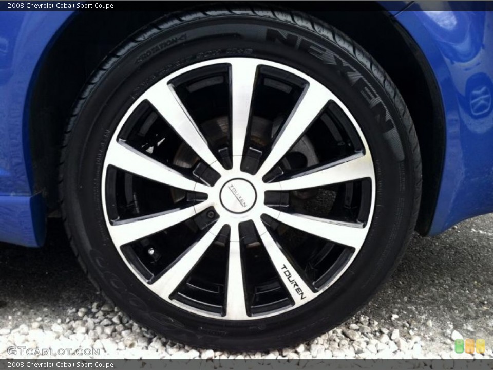 2008 Chevrolet Cobalt Custom Wheel and Tire Photo #72869553