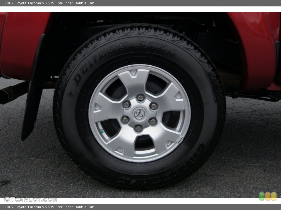 2007 Toyota Tacoma V6 SR5 PreRunner Double Cab Wheel and Tire Photo #72880125