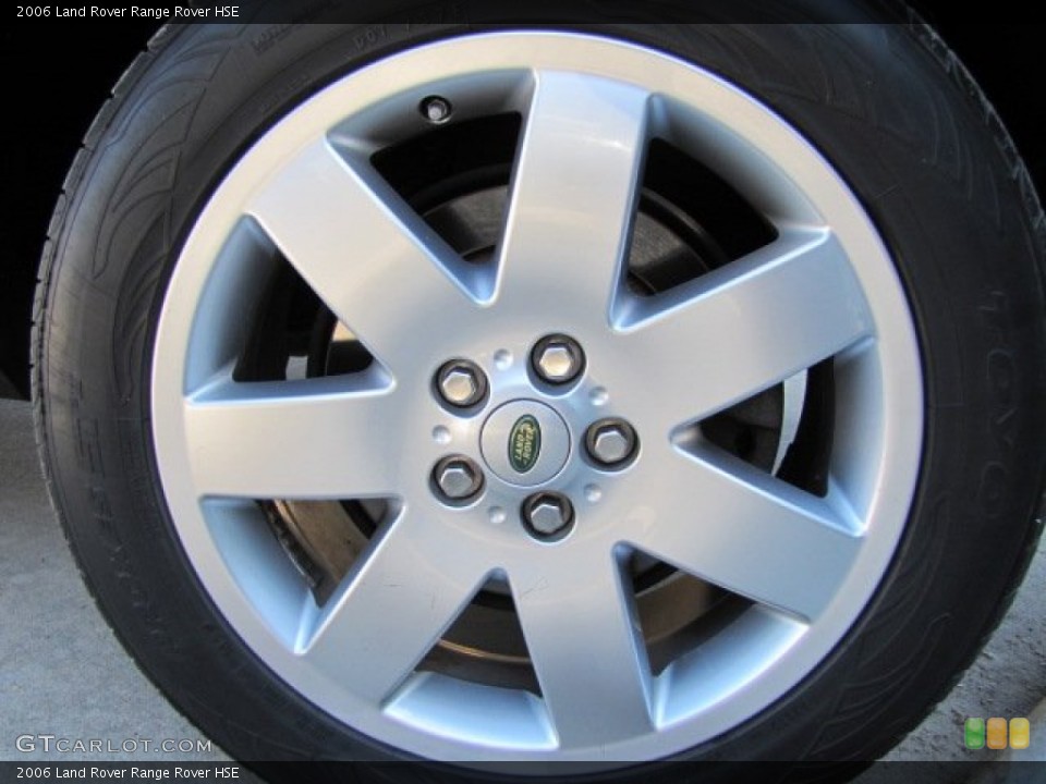 2006 Land Rover Range Rover HSE Wheel and Tire Photo #72891609