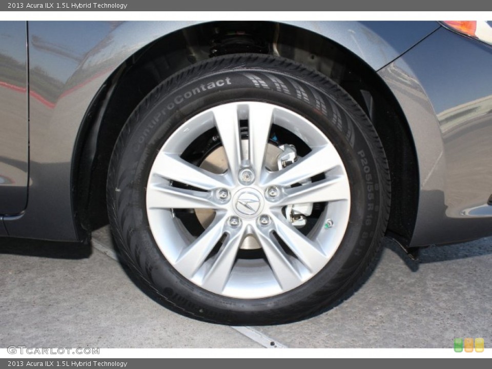 2013 Acura ILX 1.5L Hybrid Technology Wheel and Tire Photo #72894360