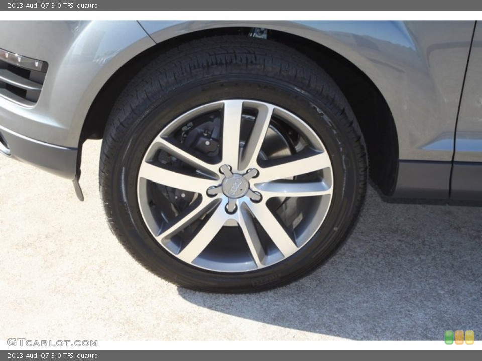 2013 Audi Q7 3.0 TFSI quattro Wheel and Tire Photo #72897870