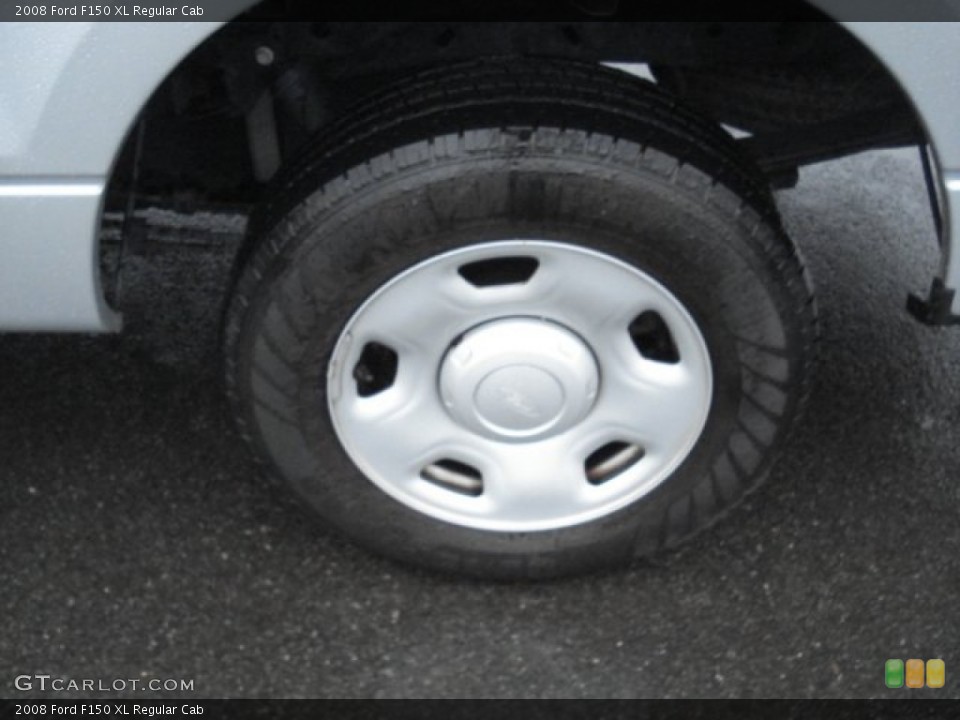 2008 Ford F150 XL Regular Cab Wheel and Tire Photo #72900042