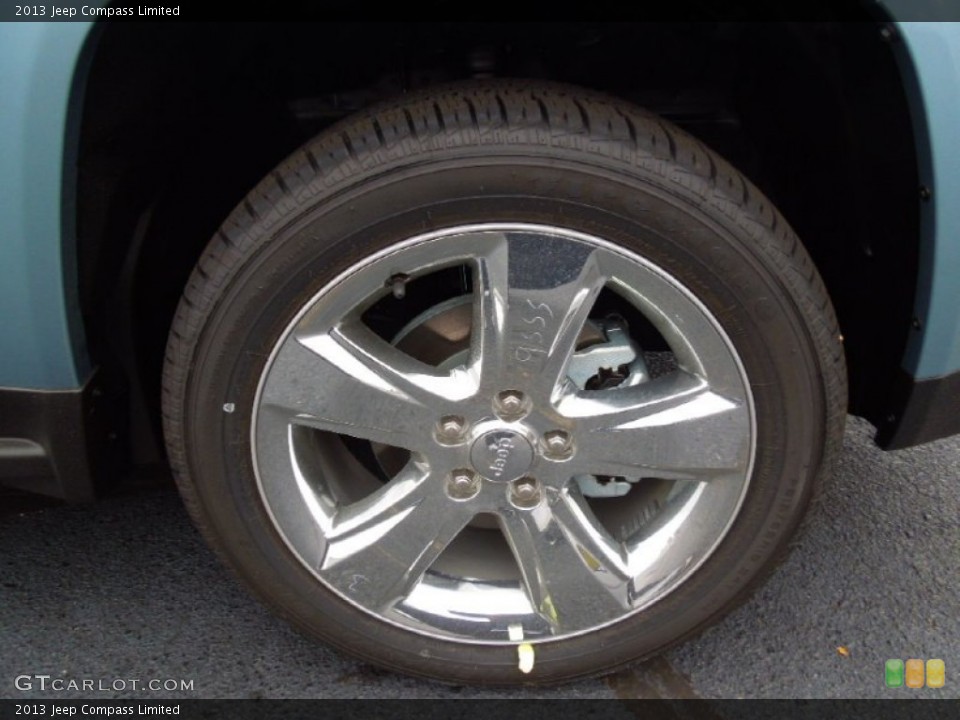 2013 Jeep Compass Limited Wheel and Tire Photo #72900339