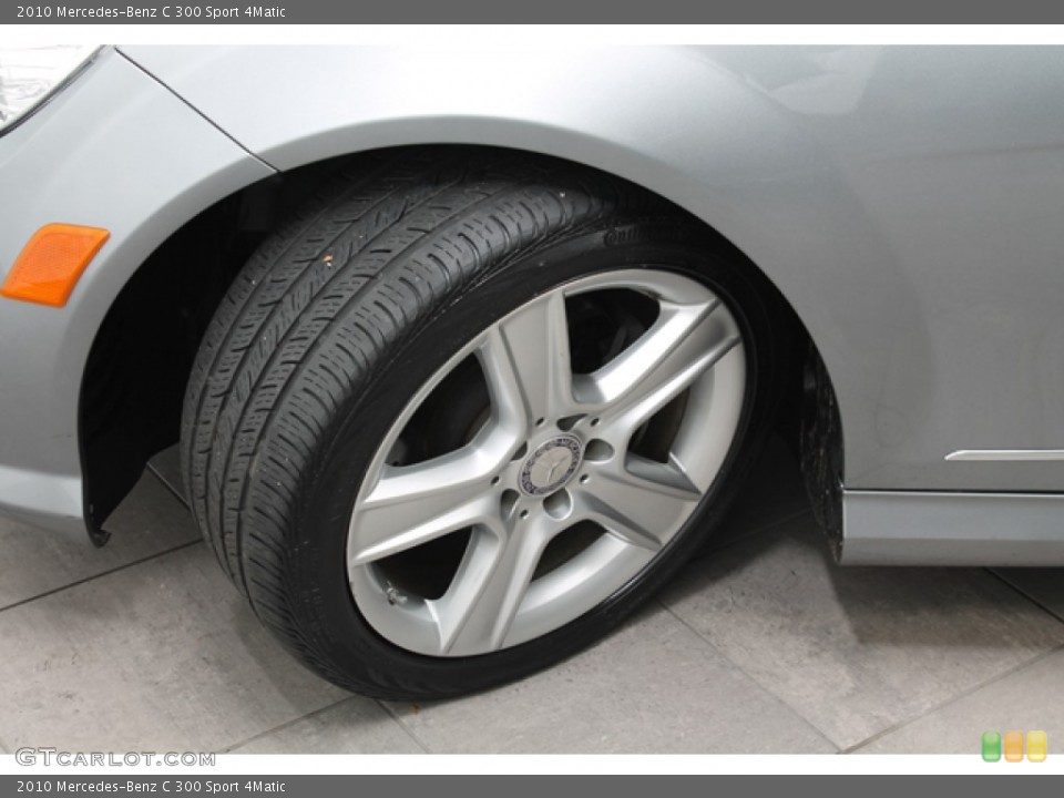 2010 Mercedes-Benz C 300 Sport 4Matic Wheel and Tire Photo #72905962