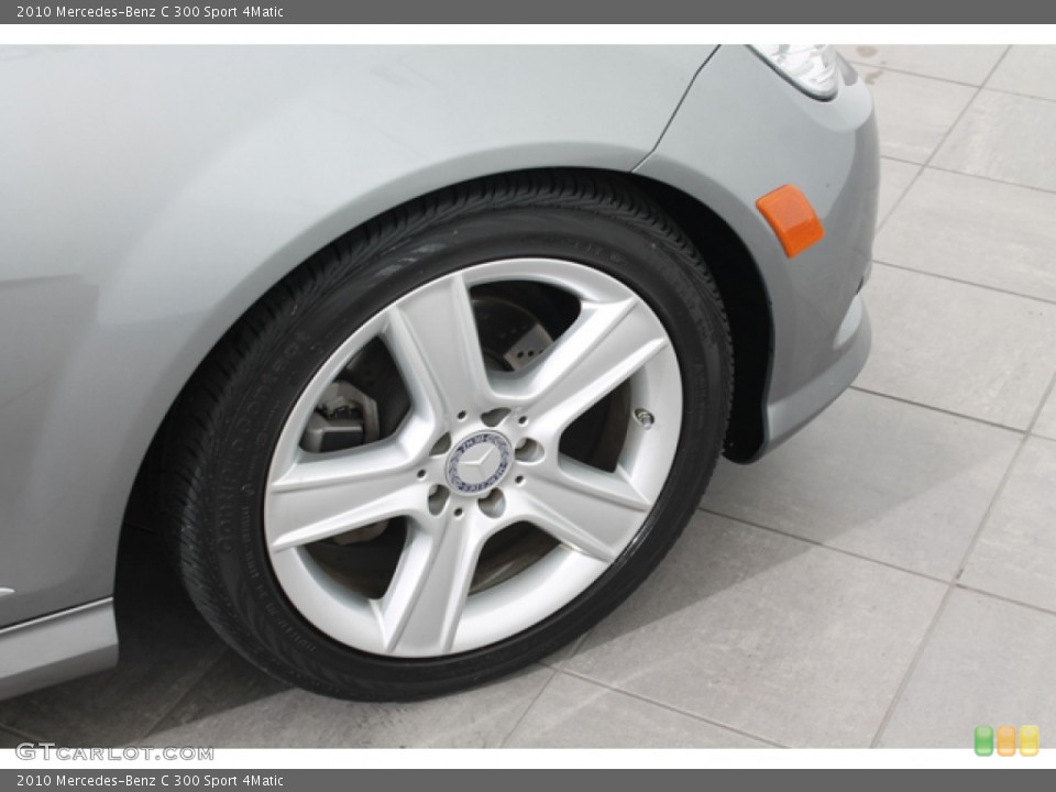 2010 Mercedes-Benz C 300 Sport 4Matic Wheel and Tire Photo #72906037