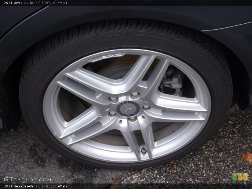 2011 Mercedes-Benz C 300 Sport 4Matic Wheel and Tire Photo #72906646