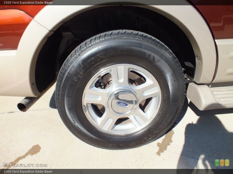 2006 Ford Expedition Eddie Bauer Wheel and Tire Photo #72910261