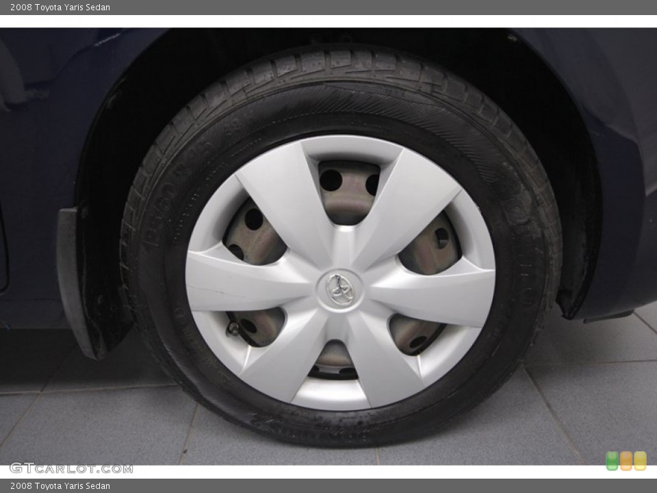 2008 Toyota Yaris Sedan Wheel and Tire Photo #72911305