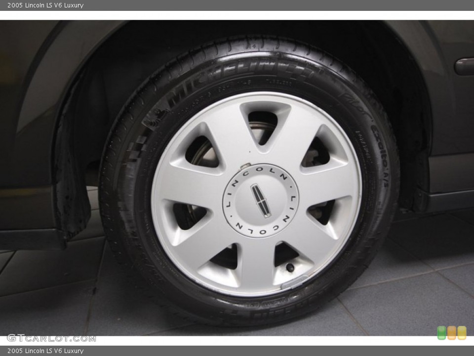 2005 Lincoln LS V6 Luxury Wheel and Tire Photo #72912067