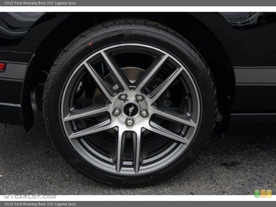 2013 Ford Mustang Boss 302 Laguna Seca Wheel and Tire Photo #72913819