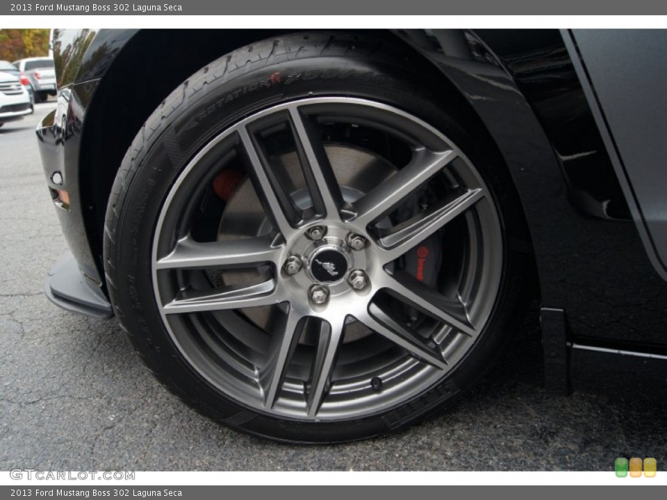 2013 Ford Mustang Boss 302 Laguna Seca Wheel and Tire Photo #72913912
