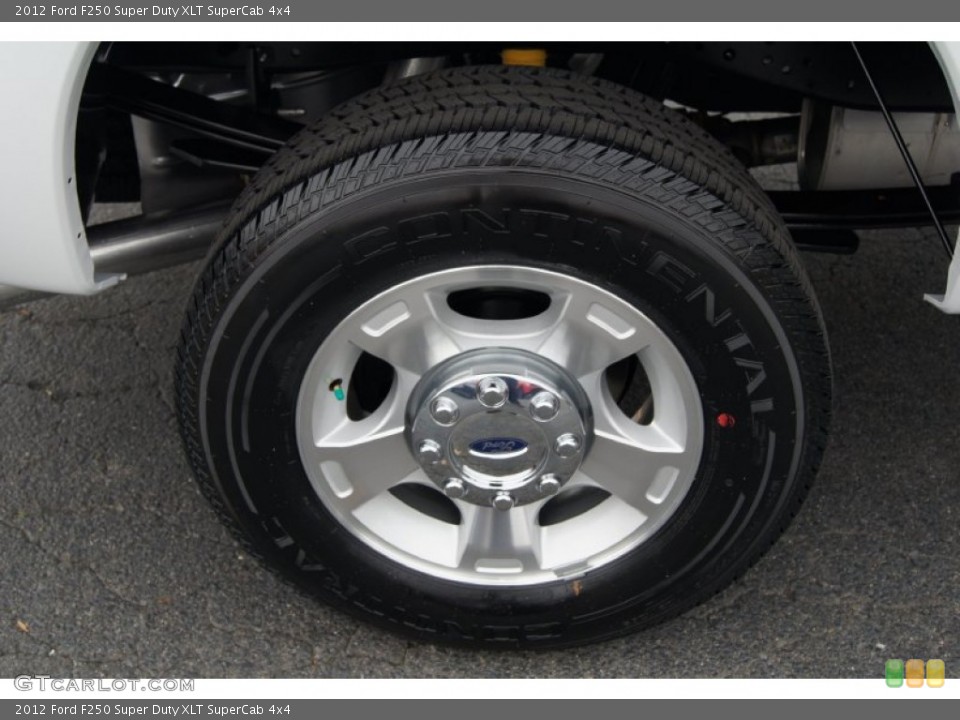 2012 Ford F250 Super Duty XLT SuperCab 4x4 Wheel and Tire Photo #72919822