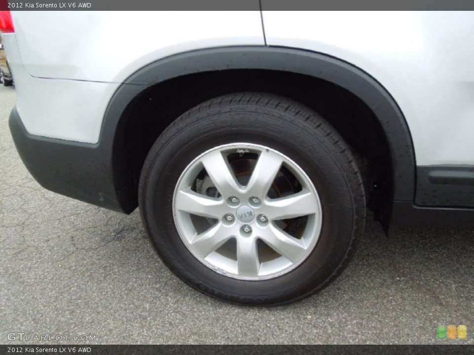 2012 Kia Sorento LX V6 AWD Wheel and Tire Photo #72921916